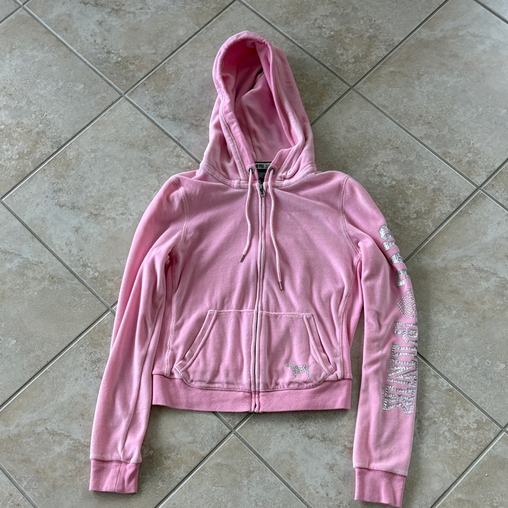 Victoria’s Secret Vintage Light Pink Jacket – Size Medium